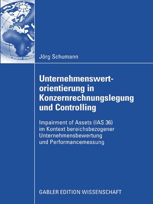 cover image of Unternehmenswertorientierung in Konzernrechnungslegung und Controlling